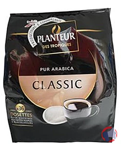 Rappel produit Dosettes Pur Arabica Classic PLANTEURS DES TROPIQUES