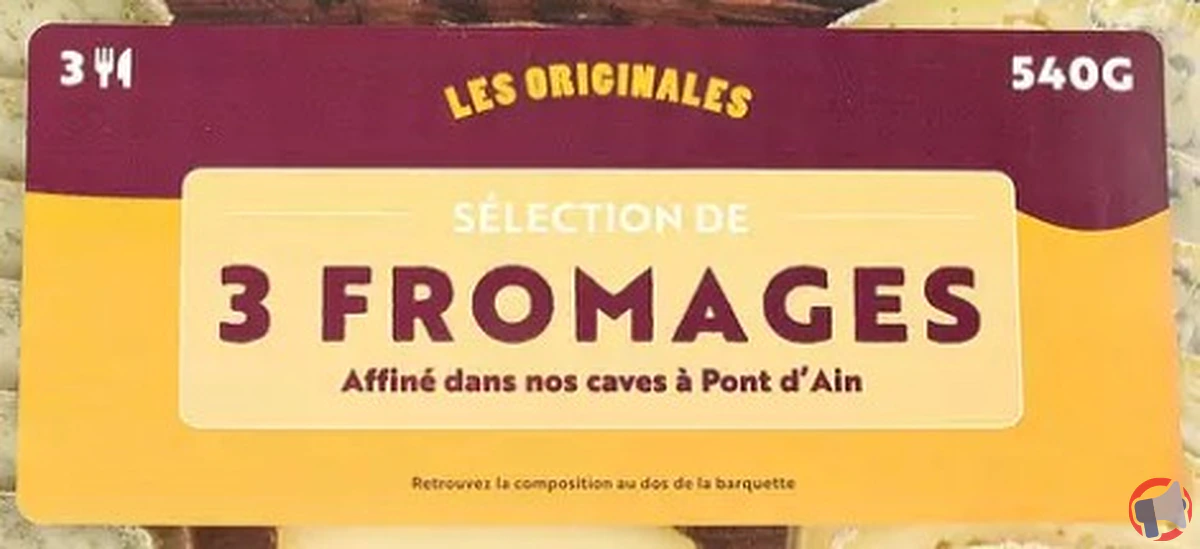 Rappel produit : Plateau Les Originales 540g pour raclette en raison d'une contamination à l'Escherichia coli