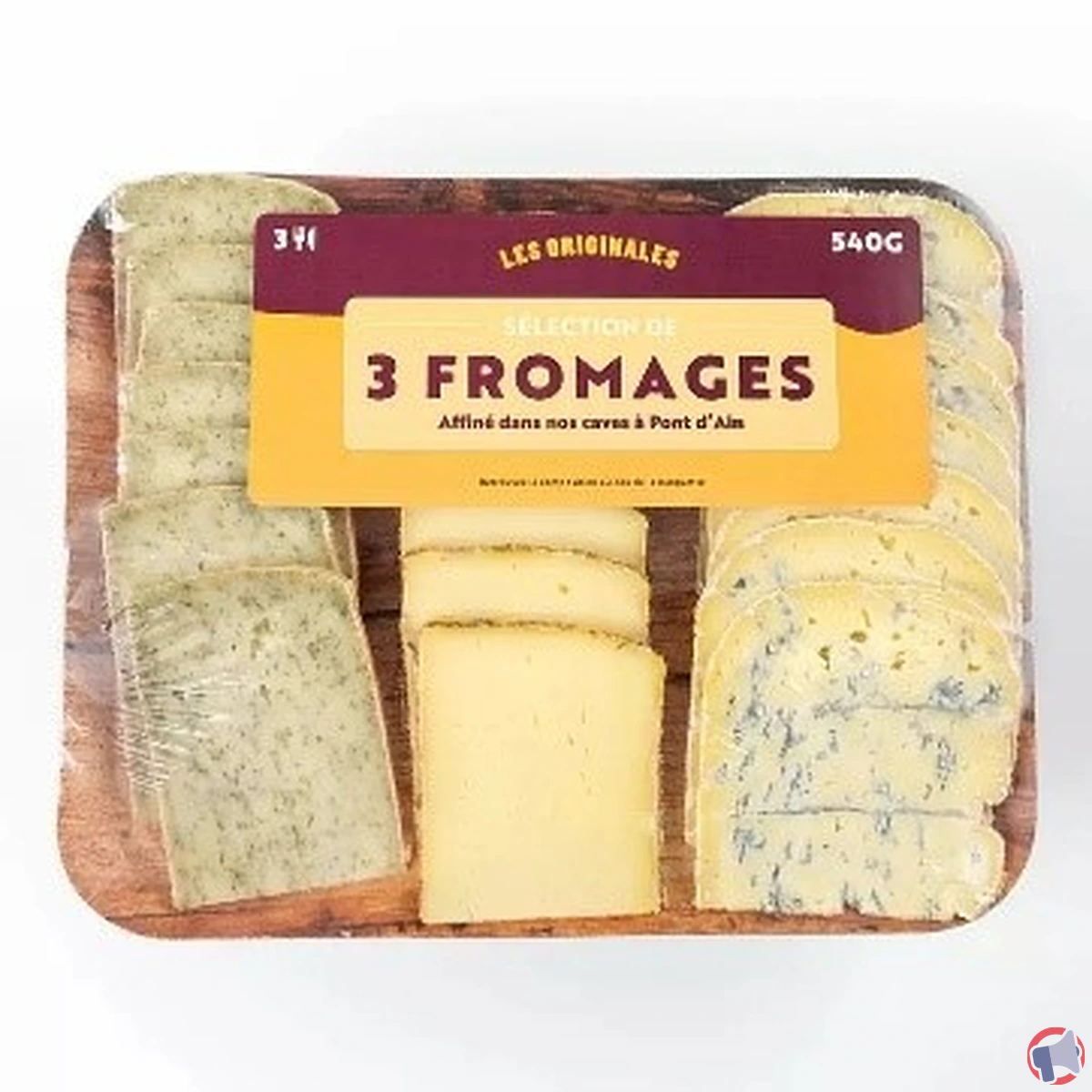 Rappel produit : plateau Les Originales 540g pour raclette suspecté de contamination par Escherichia coli