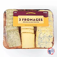Rappel produit Plateau Les Originales 540g assortiment de 3 fromages pour raclette (photo numéro 1)