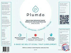 Rappel produit Solution désinfectante Plumdo Plumdo