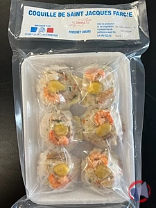 Rappel produit COQUILLE DE SAINT JACQUES FARCIE PNE 240G