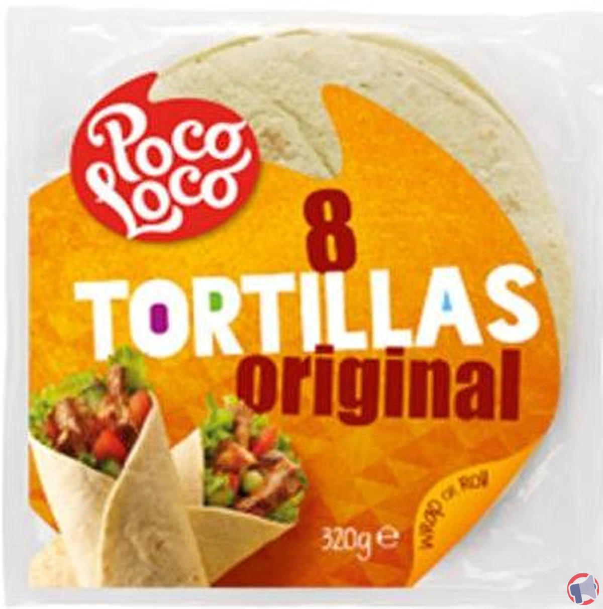 Rappel produit : tortillas original de la marque Poco Loco