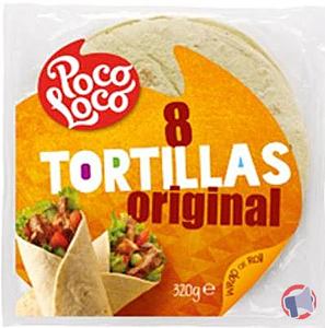 Rappel produit Tortillas Original Poco Loco