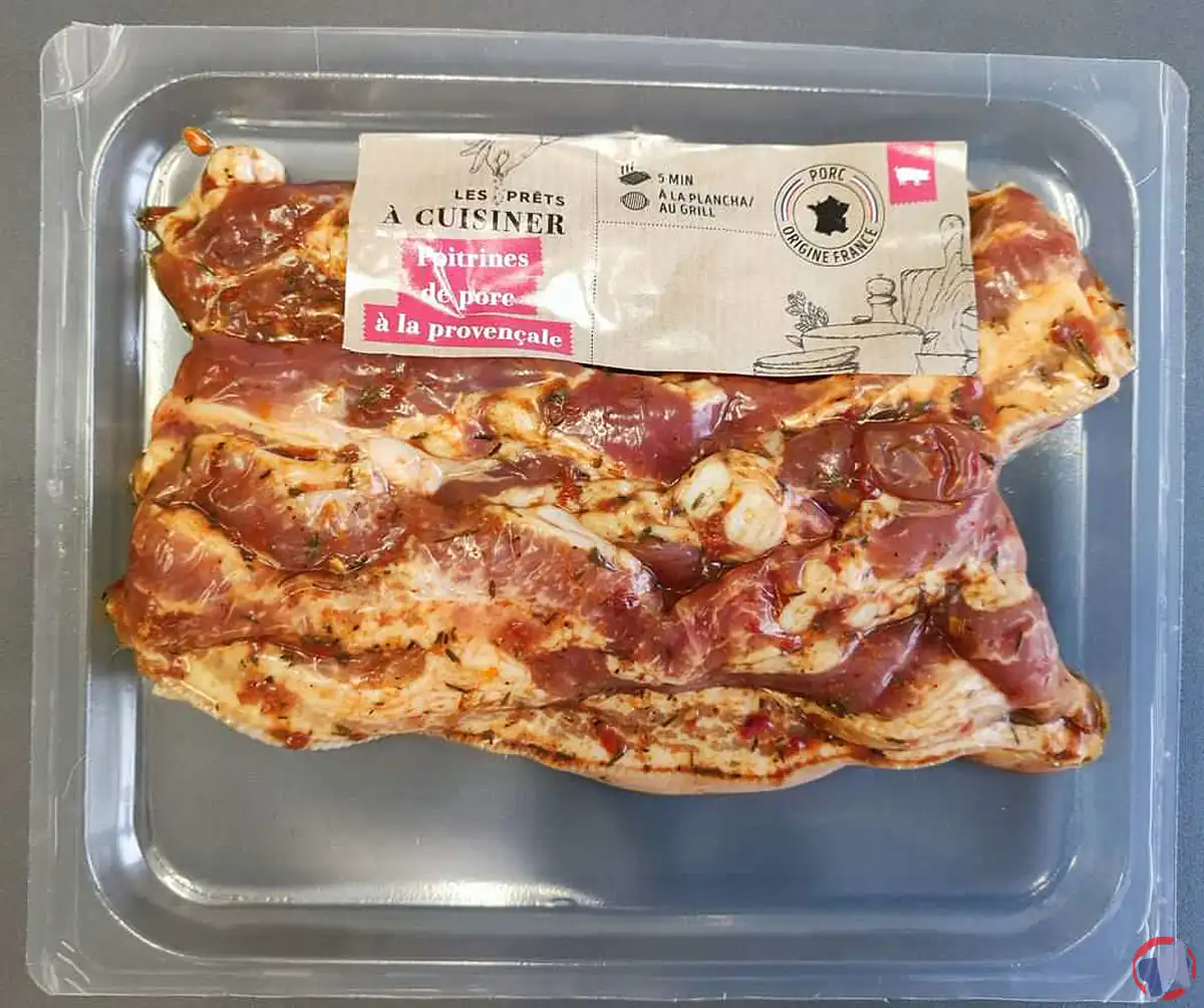 Rappel de produit : Poitrine de porc tranchée à la provençale pour risque de Salmonelle