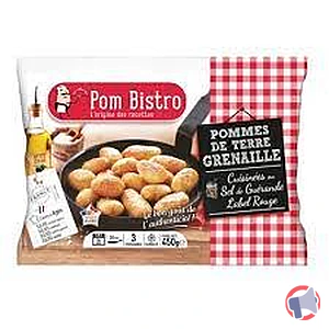 Rappel produit FRITES / POMMES DE TERRE GRENAILLE / WEDGES SURGELEES - MARQUE POM BISTRO POM BISTRO