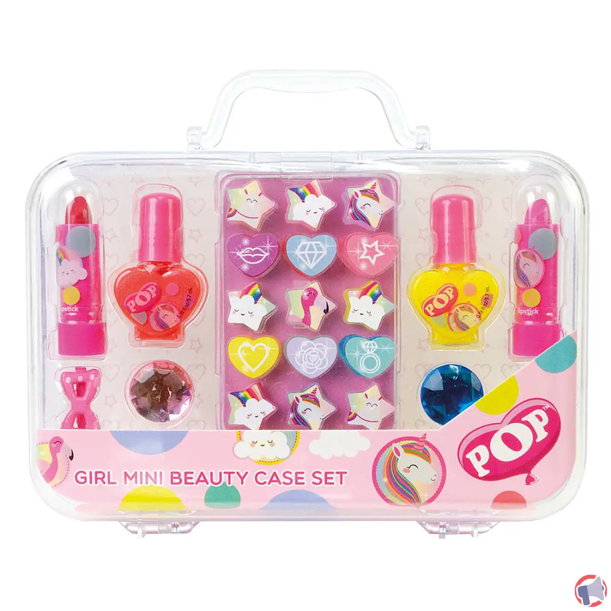 Rappel de la mini valisette maquillage POP GIRL pour risque de blessures externes