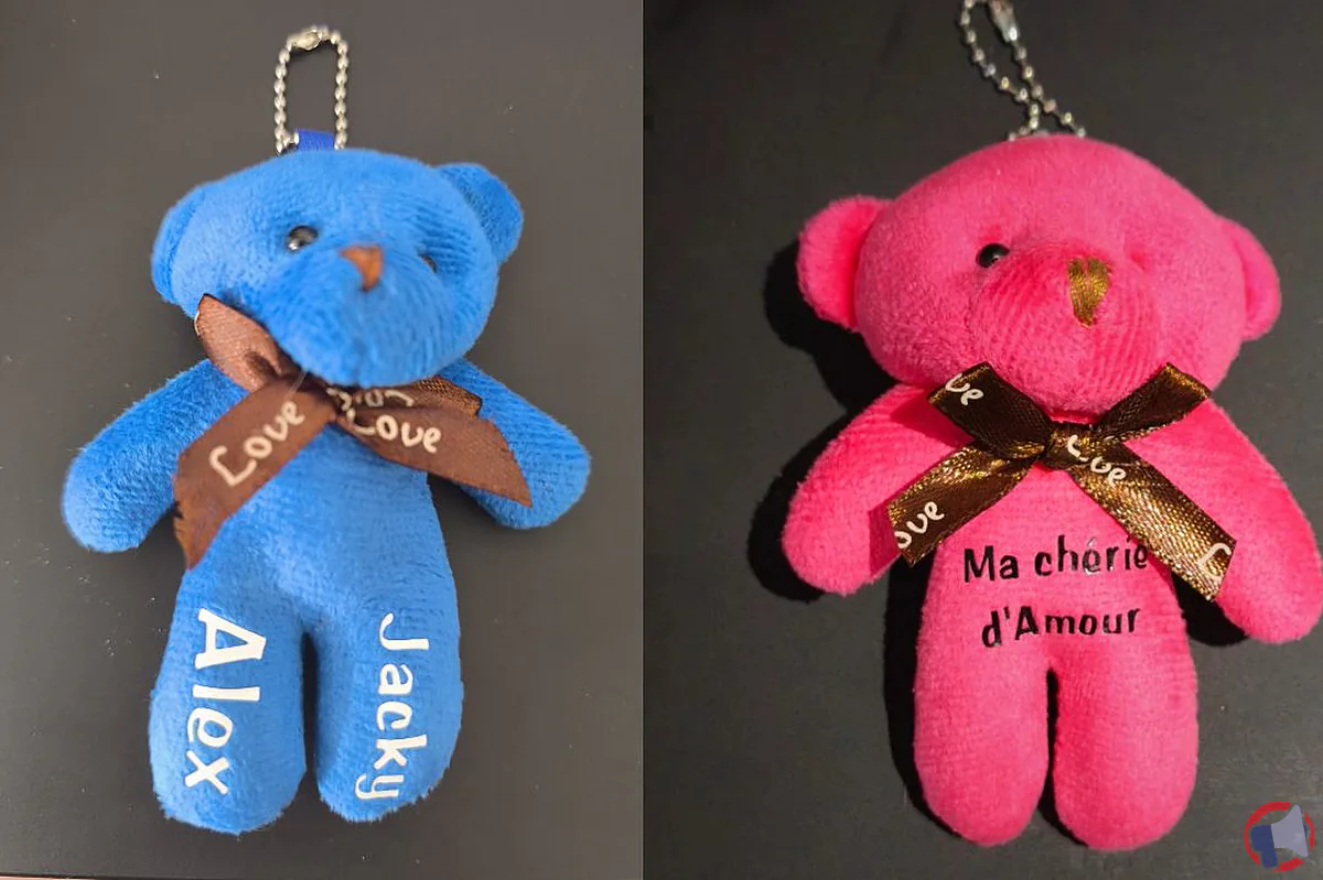 Rappel produit : porte-clé ourson non conforme et dangereux