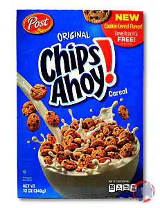 Rappel produit POST ORIGINAL CHIPS AHOY CEREAL POST