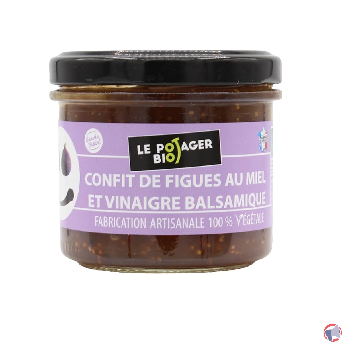 Rappel de produit : confit de figues 100g de la marque Le Potager Bio