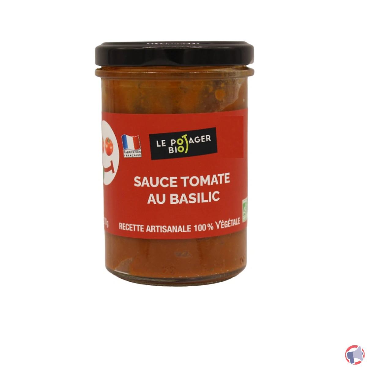 Rappel de produit : sauce basilic de la marque Le Potager Bio