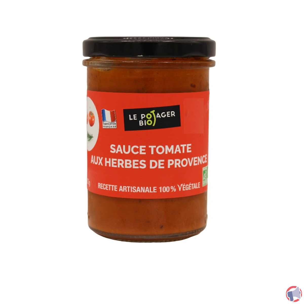 Rappel de produit : sauce herbes de Provence de la marque Le Potager Bio
