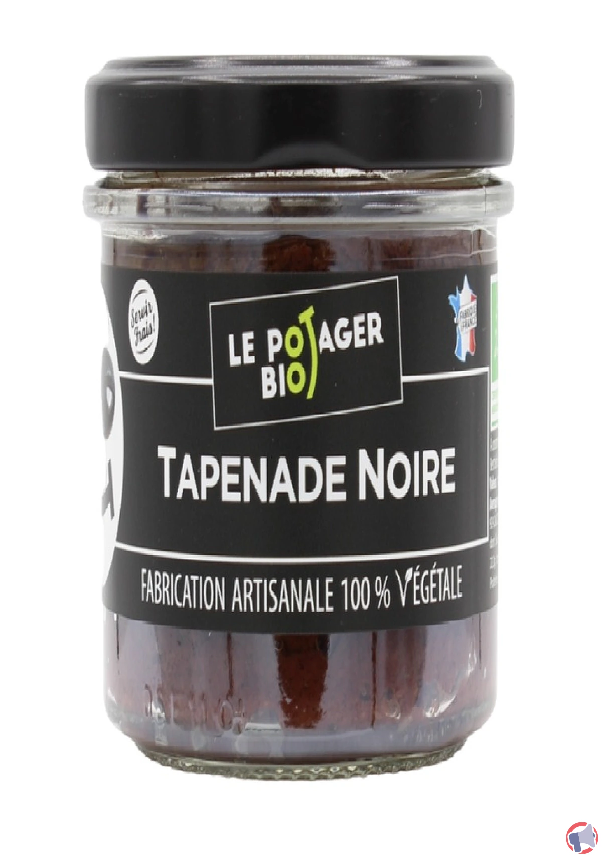 Rappel de produit : tapenade noire 190g de la marque le potager bio