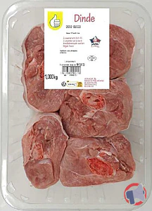 Rappel produit POUCE OSSO BUCCO DINDE 1KG PF POUCE