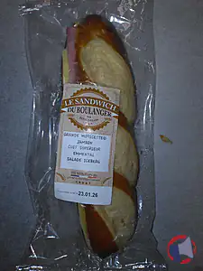 Rappel produit Sandwich Grande Moricette Jambon cuit supérieur Emmental Poulaillon