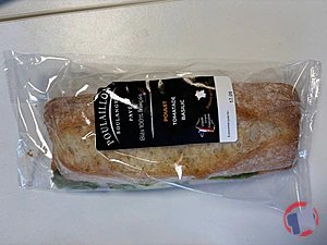Rappel produit Sandwich pavé poulet crudités Poulaillon