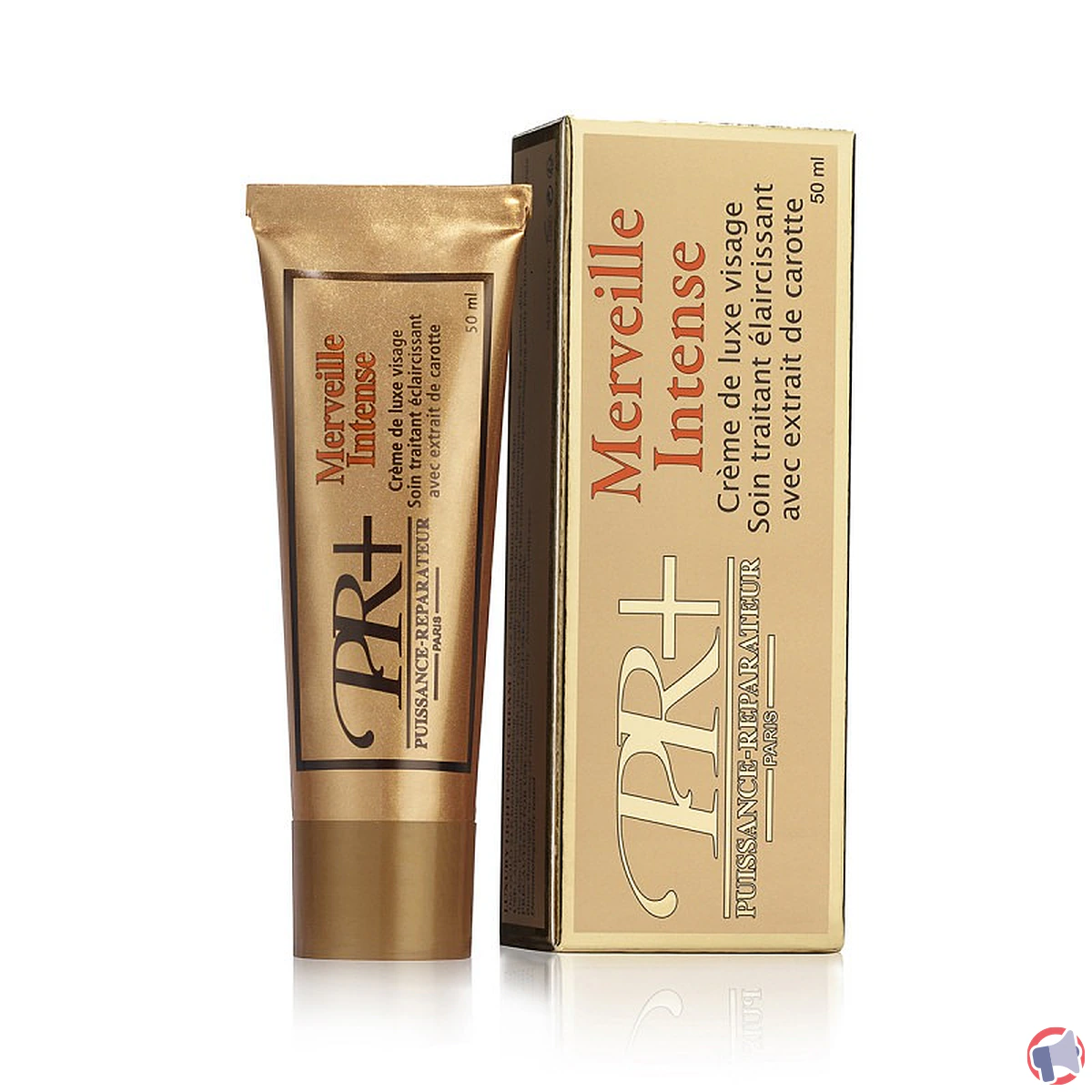Rappel de la crème de luxe merveille intense de PR+ pour risque chimique
