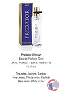 Rappel produit Predator eau de parfum
