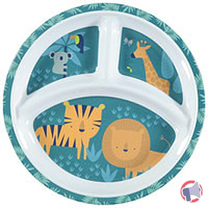 Rappel produit Assiette Mix'N'Match - Crazy jungle PREMAMAN