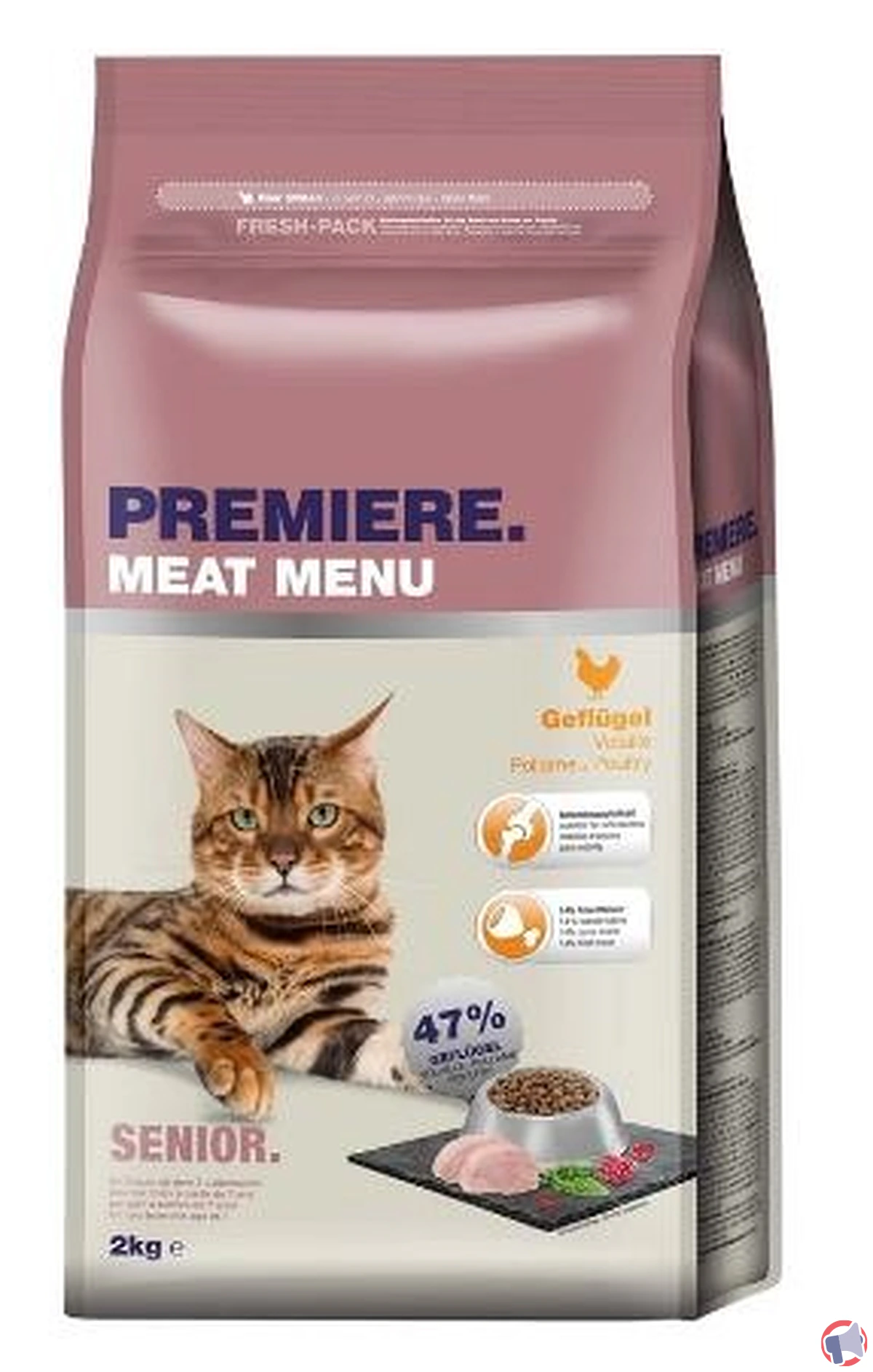 Rappel produit : sac de croquettes PREMIERE Senior 2 kg potentiellement contaminé par des salmonelles