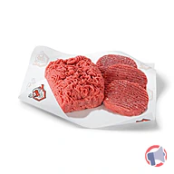 Rappel produit Préparation de viande bovine hachée assaisonnée 5% MG vrac et portionnée (photo numéro 1)