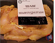 Rappel produit émincé de poulet mariné à l'indienne préparé par le magasin (photo numéro 1)