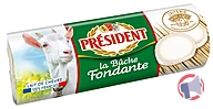 Rappel produit Bûche Fondante de chèvre PRESIDENT PRESIDENT
