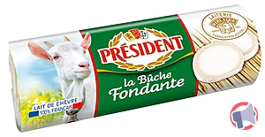 Rappel produit Bûche Fondante de chèvre PRESIDENT PRESIDENT