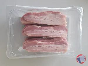 Rappel produit TRANCHES DE POITRINE DE PORC CUITE FUMEE - CONGELEES PRESTIGE DE LA SARTHE