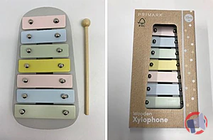 Rappel produit Wooden Xylophone Primark