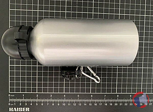 Rappel produit METAL - Gourde aluminium 500mL silver PRINTEQUIPMENT