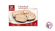 Rappel produit 4 tranches de saumon farci PRIVILEGE DU TRAITEUR