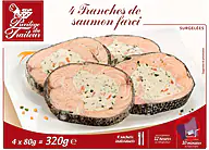 Rappel produit 4 Tranches de saumon farci, surgelées Privilège du Traiteur (photo numéro 1)