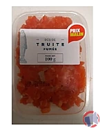 Rappel produit Prix malin Dès de truite fumée