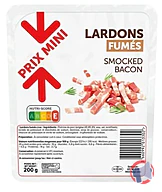 Rappel produit Prix Mini Lardons fumés PXM 200g