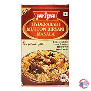 Rappel produit HYDERABADI MUTTON BIRYANI MASALA PRIYA