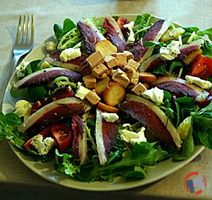 Rappel produit salade au magret de canard avec bleu et noix production interne