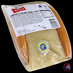 Rappel produit Choucroute d'Alsace garnie 2 personnes PRODUITS DE LA CIGOGNE