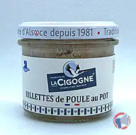 Rappel produit Rillettes de poule au pot 100g PRODUITS DE LA CIGOGNE (photo numéro 2)