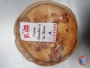 Rappel produit Tourte bouchée à la reine 600g Produits de la Cigogne