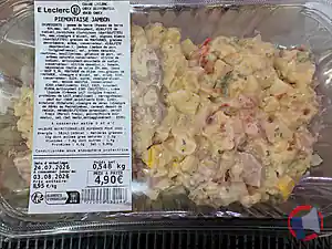 Rappel produit Jambon cuit supérieur découenné dégraissé Produits élaborés sur place