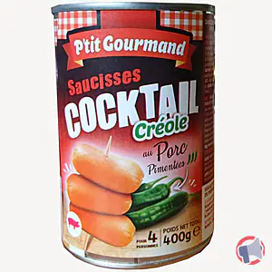 Rappel produit SAUCISSE COCKTAIL EN CONSERVE P'TIT GOURMAND