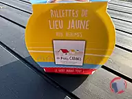 Rappel produit les ptites cabines Rillettes de Lieu Jaune Aux Agrumes