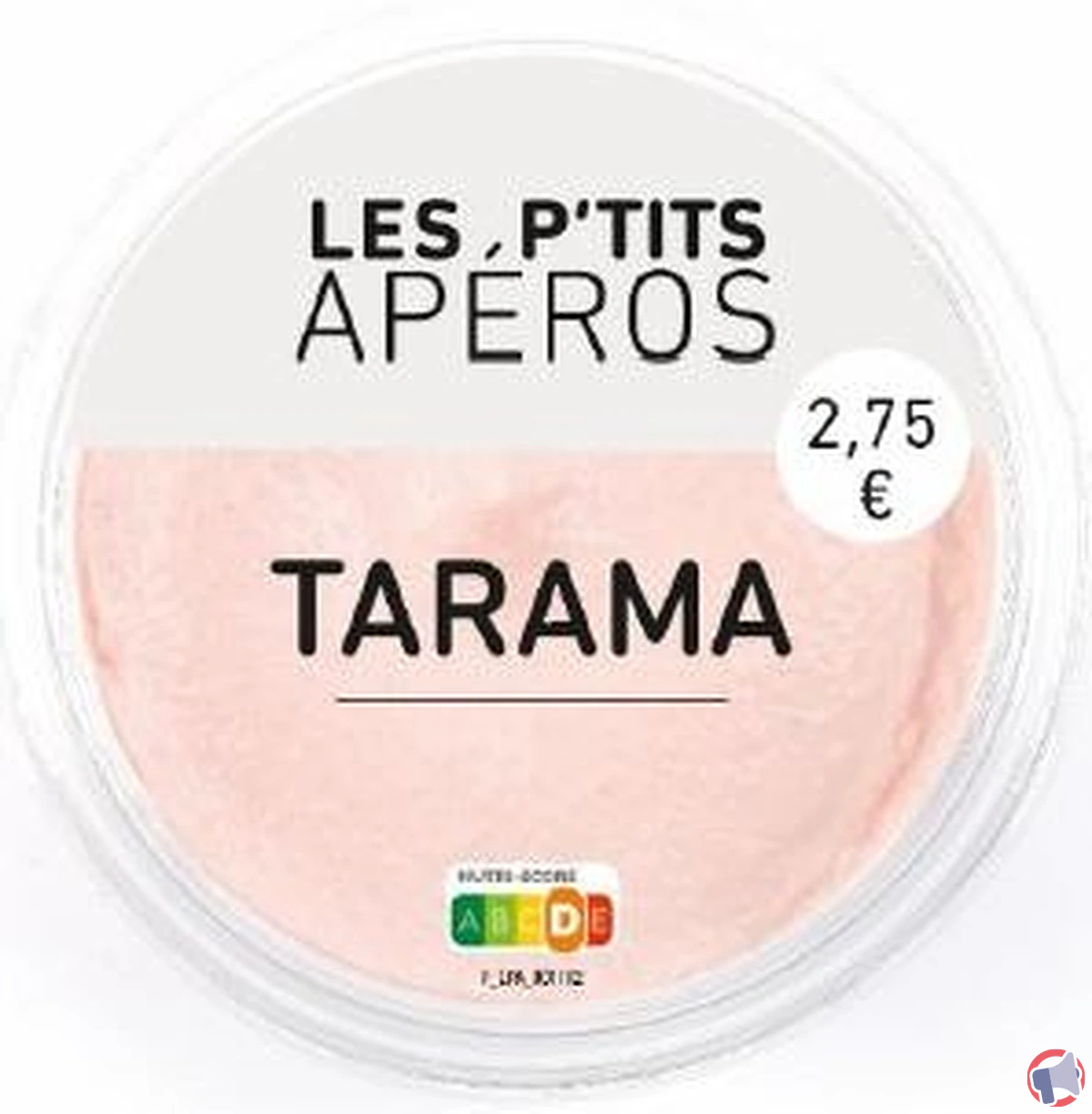 Ptits apéros tarama rappel : informations importantes sur un produit alimentaire