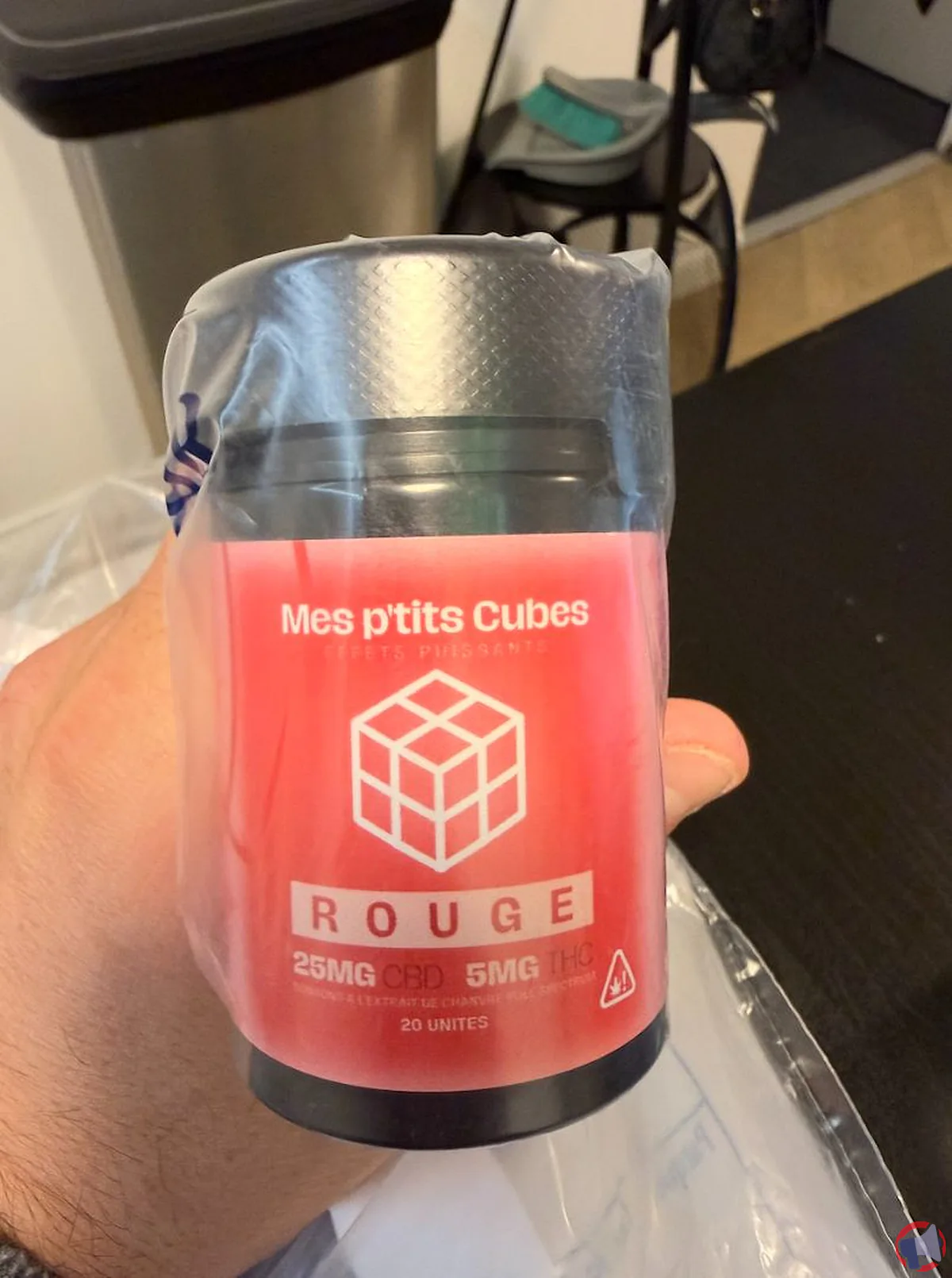 Ptits cubes bonbons l'extrait chanvre : rappel important