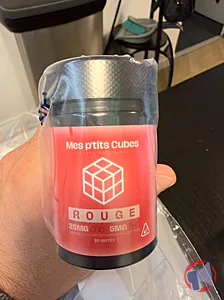 Rappel produit BONBONS A L'EXTRAIT DE CHANVRE FULL SPECTRUM Mes p'tits Cubes