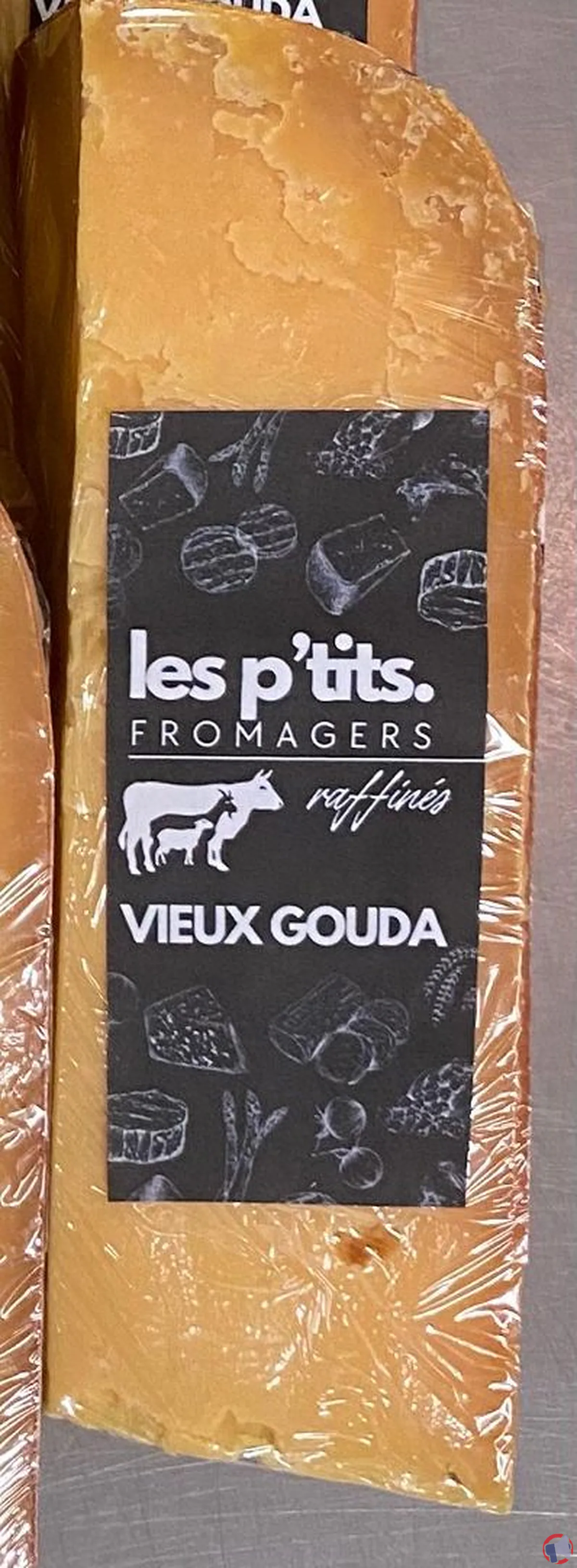 Rappel produit : Vieux gouda 180g de la marque Les P'tits Fromagers