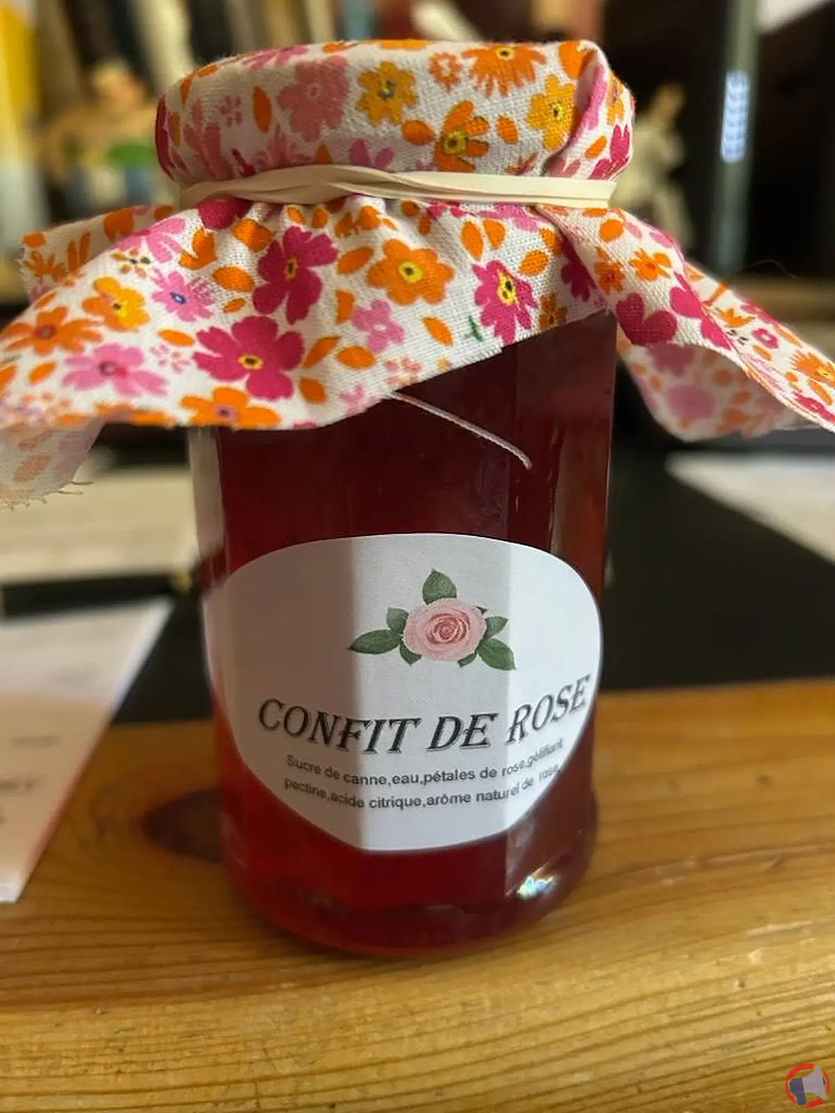 Rappel produit : confit de roses de la marque Les P'tits + du Vieux Logis
