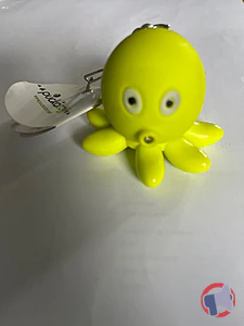 Rappel produit Porte clef LED - Pieuvre, Pingouin et Dauphin PUCKATOR