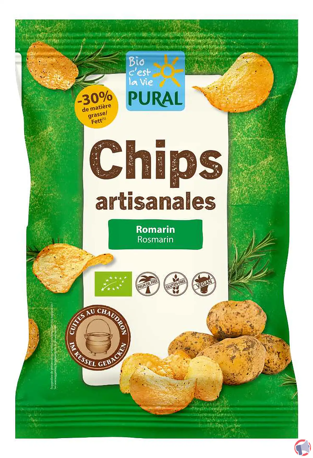 Rappel Pural bio « c’est vie » chips pommes de terre artisan : ce qu’il faut faire